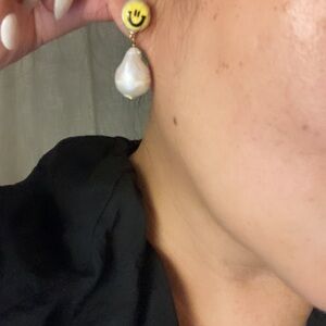 Martha Calvo Baroque Pearl Earrings